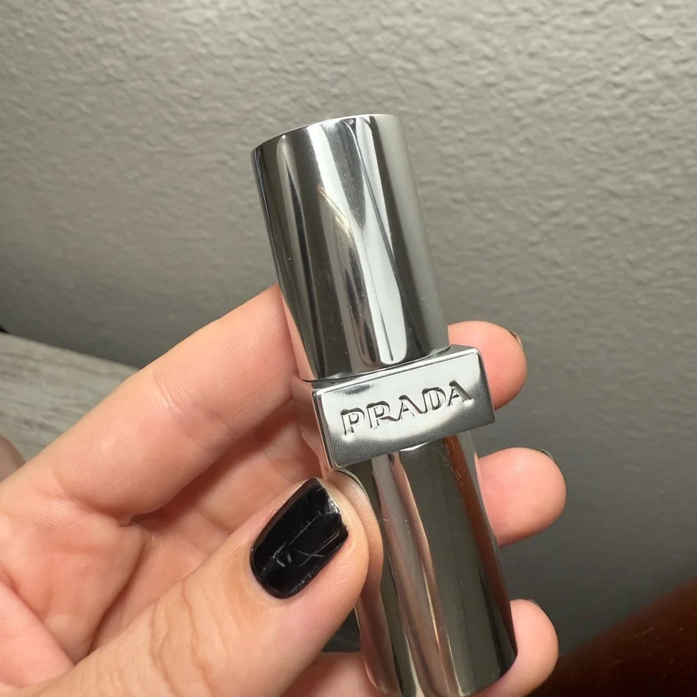 Prada Red Soft Matte Lipstick.